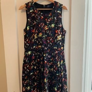 GAP multicolor black dress new - 10